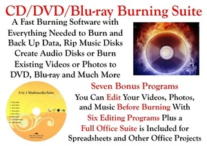 CD DVD Copy Burning Software Program Burner Burn DVD Creation Suite Photo On DVD - Picture 1 of 1