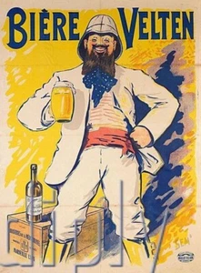 METALLSCHILD Werbung Werbung Bier alt 30 x 20 cm - Bild 1 von 4