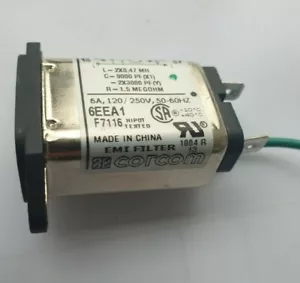 CORCOM 6EEA1 POWERLINE FILTER (R3S13.3b1) - Imagen 1 de 3