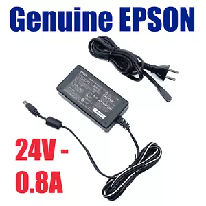 Epson A171B Cargador Epson Perfection Scanner 1660 1240U 640U 1260 W / Cable - Imagen 1 de 10