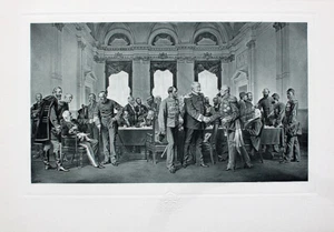 Berliner Kongreß 1878 Balkan Türkei Rußland Bosnien Bismarck Andrassy Schuwaloff - Picture 1 of 2