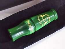 Vengeance acrylic duck call with bag & box Straight Down Game Calls green pearl