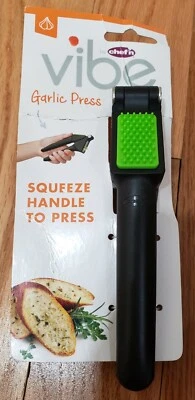 Chef'n Vibe Prensa de Ajo Exprimir Cocina Gadget Herramienta Apretar Mango Prensa Nuevo Foto 1 de 2