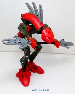 LEGO Bionicle 2003 Red Rahkshi Turahk Set 8592 Figure Minifigure - Bild 1 von 4