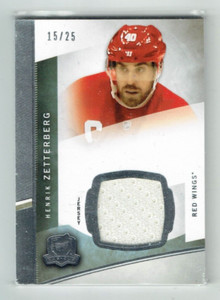 12-13 UD Upper Deck The Cup  Henrik Zetterberg  /25  Jersey