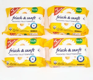 Gut & Günstig Feuchtes Toilettenpapier Tücher Kamille biologisch abbaubar 4x70 - Bild 1 von 3