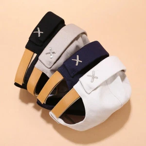 Mens Adjustable Brimless Docker Hat Retro Rolled Cuff Skullcap Sailor Cap Beanie - Picture 1 of 11