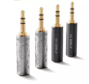 FIIO Earphone resistance adapter 33Ω/ 75Ω 3.5/4.4 mm jack Noise Cancelling adapt - Picture 1 of 11