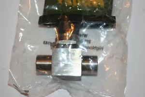 1/4" FNPT 1-Piece 40 Series Ball Valve (Monel Alloy 400) Whitey Swagelok M-44F4 - Picture 1 of 3