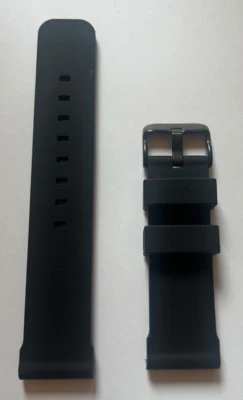 Bulova 98B308 Hombre Marine Star Banda Goma Negra Hebilla Repuesto Foto 1 de 4