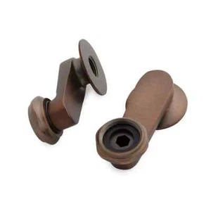 Signature Hardware Swing Arm Coupler (Sold in Pairs) - Oil Rubbed Bronze - Picture 1 of 2