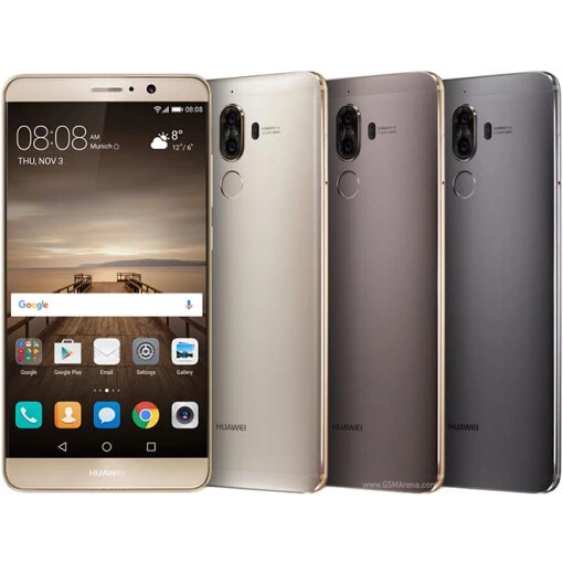 Huawei Mate 9 Mocha Gold Dual SIM 64GB 5.9" 4GB RAM 20MP Android Phone By FedEx - Image 1 of 2
