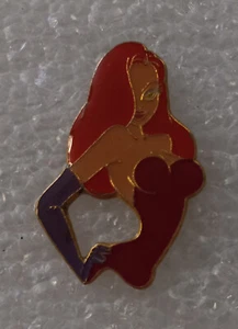 1987 Disney Amblin Retired Jessica Rabbit Gold Tone Highlight Lapel Pin - Picture 1 of 5