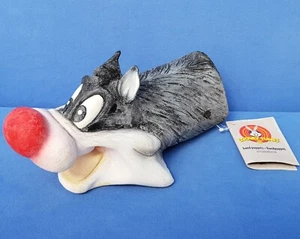 KATER SYLVESTER HANDPUPPE WEICHVINYL LOONEY TUNES WARNER 30 CM VINTAGE - Bild 1 von 2