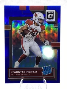 2022 Panini Donruss Optic - [Base] - Blue Prizm #285 - Keaontay Ingram /179 RC - Bild 1 von 2