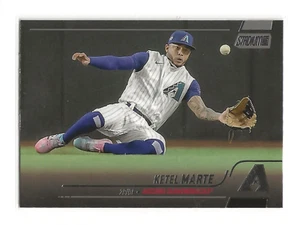 Ketel Marte 2022 Topps Stadium Club Base Card Arizona Diamondbacks (#256) - Bild 1 von 2