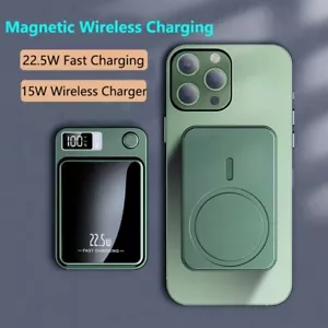 Mini 20000mAh Cargador Inalámbrico Rápido Banco de Alimentación Magnético para Teléfono Móvil iPhone - Imagen 1 de 11