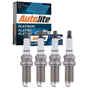 4 pc Autolite Platinum AP5325 Spark Plugs for 5018 4505 446 4116 1483 zs