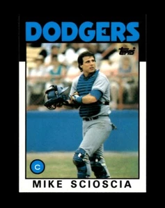 1986 Topps Tiffany Set-Break #468 Mike Scioscia NR-MINT *GMCARDS* - Picture 1 of 2