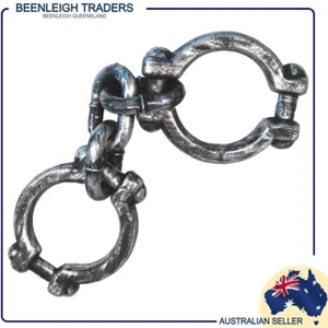 Costume WRIST SHACKLES Halloween Bucks Parties Costume Parties Hen Parties New - Foto 1 di 6
