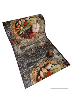 Tappeto Cucina Passatoia Gommata Lavabile Antiscivolo Dis. SPEZIE PEPERONCINO - Imagen 1 de 2