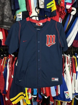 Camiseta deportiva de béisbol Joe Mauer #7 Minnesota Twins MLB Nike juvenil mediana  Foto 1 de 4