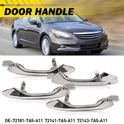 Manija de puerta exterior trasera izquierda derecha 1-8 piezas para Honda Accord EW 2008-2012 Foto 1 de 4