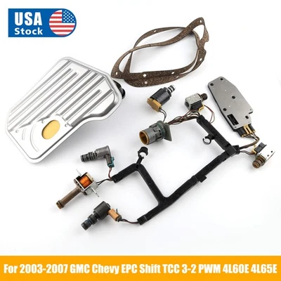 ​For GMC Yukon Suburban Automatic Transmission Solenoid Kit 4L60E 4L65E 1993-05​ Foto 1 de 4