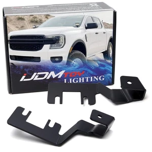 Windshield A-Pillar LED Pod Ditch Light Mounting Bracket For Ford 2024-up Ranger - Picture 1 of 10