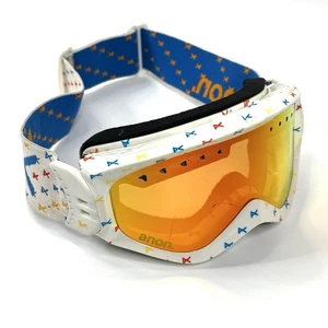 Gafas de esquí para mujer Anon Majestic marco blanco banderas de conciencia multicolores - Imagen 1 de 10