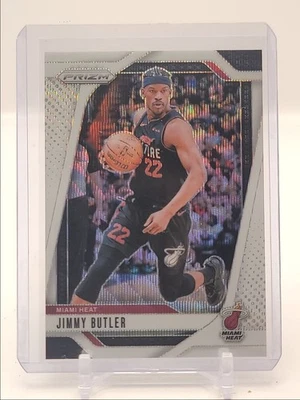 JIMMY BUTLER 2024-25 PANINI PRIZM WHITE WAVE MIAMI HEAT #164 /38 Q4966 - Image 1 of 2