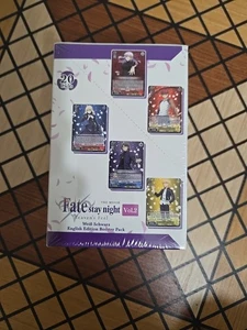 Blanco Negro Fate/Stay Night Volume 2 Heaven's Feel Booster Box - ENVÍO RÁPIDO - Imagen 1 de 3