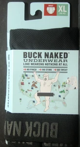 Duluth Men's Buck Naked Briefs XL (40-42) Black - Picture 1 of 2
