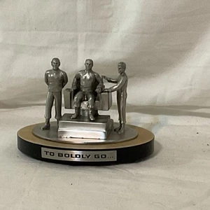 Rawcliffe Star Trek Champions To Boldly Go Figure Pewter 1996 Captain Kirk - Picture 1 of 8