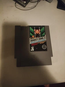 Donkey Kong 3 Arcade Classics Series NES Probado Auténtico 5 Tornillos - Imagen 1 de 3