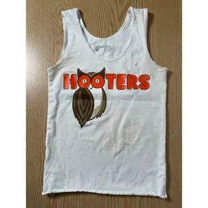 B30-8 Hooters Girl Uniform Rare Vintage Tank White size Xs - Picture 1 of 4