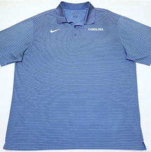 TEAMAUSGABE Nike Dri-Fit North Carolina UNC Tar Heels Poloshirt Herren XXL 2XL - Bild 1 von 7
