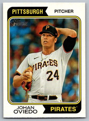 2023 Topps Heritage Óscar Colás Chicago White Sox #674 - Image 1 of 2