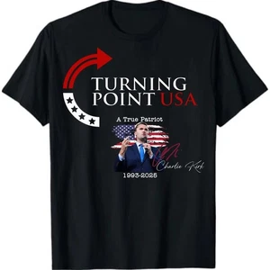 Charlie Kirk Freedom Prayer Shirt, Patriotic Faith Tribute Unisex Tee - Picture 1 of 4