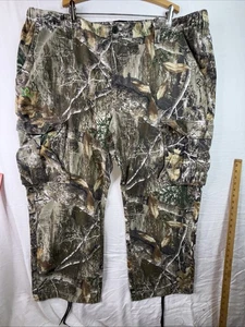 Vintage Real Tree Edge Camo Baggy Hunting Pants 6 Pockets Mens Sz 3XL 48/50 Exc - Picture 1 of 11