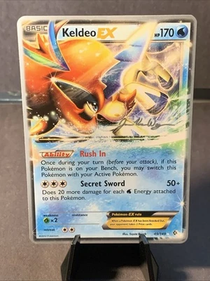 Игра Pokemon TCG Keldeo EX World Championships 2015 Boundaries Crossed No49/149 - Изображение 1 из 2