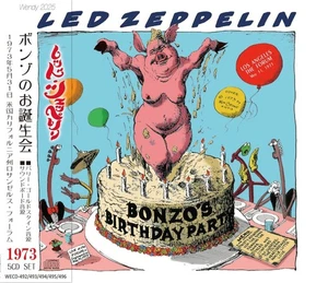 LED ZEPPELIN / 1973 BONZO'S COMPLEANNO PARTY rimasterizzato da flat transfer (5CD) - Foto 1 di 2
