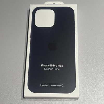 Apple Silicone Case with MagSafe for iPhone 16 Pro Max MYYT3ZM/A - Black - image 1 of 2