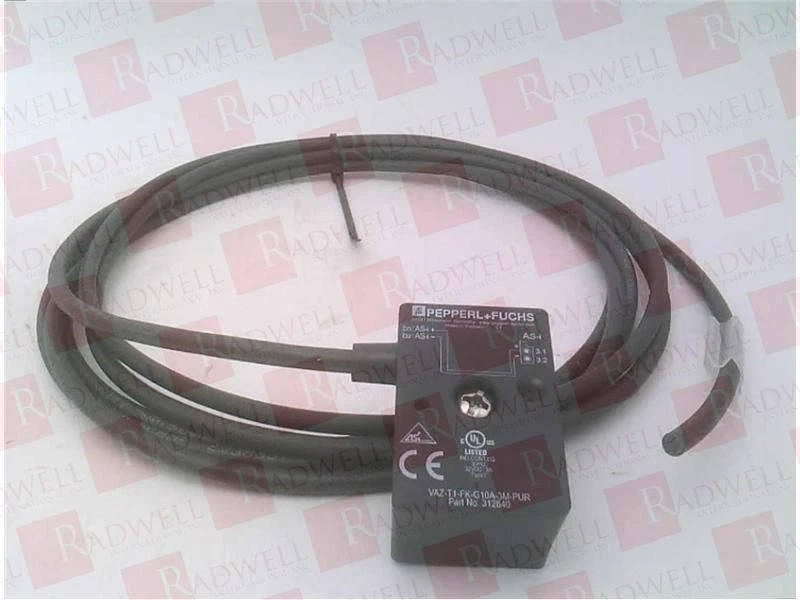 PEPPERL & FUCHS VAZ-T1-FK-G10A-3M-PUR / VAZT1FKG10A3MPUR (NEW IN BOX) - Image 1 of 1