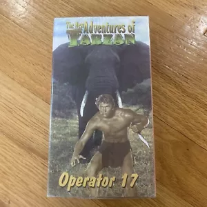NEW SEALED The New Adventures of Tarzan 1935 VHS Operator 17 Herman Brix - Picture 1 of 4