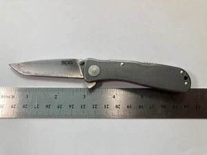 SOG Twitch II 4034 Stainless Assisted Opening Knife - Picture 1 of 3