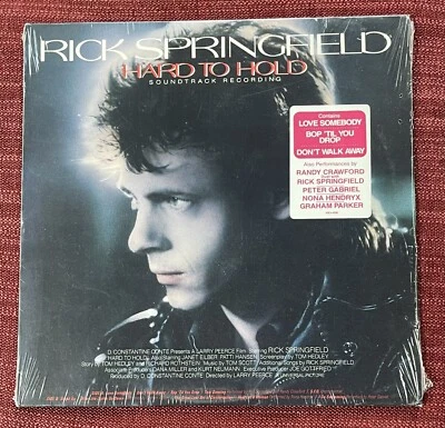 Sealed Rick Springfield - Hard To Hold - Sound Track Recording LP Record - 1984 - Image 1 of 2
