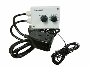 Swiftair Temperature Hydroponics Fan Speed Controller Fan Speed Silent Climate - Picture 1 of 2
