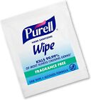 Purell Hand Sanitizing Wipes, Alcohol Formula, Fragrance Free, 300 Count Individ