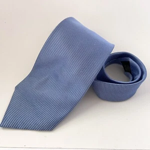 Banana Republic Sky Blue Striped Tie - Picture 1 of 3